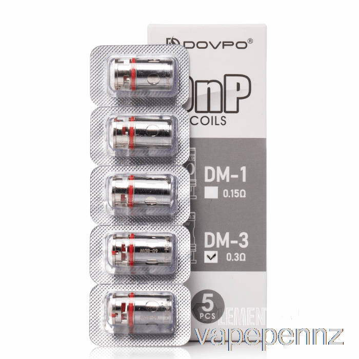DOVPO DnP Replacement Coils 0.3ohm DnP DM-3 Coils VAPE NZ